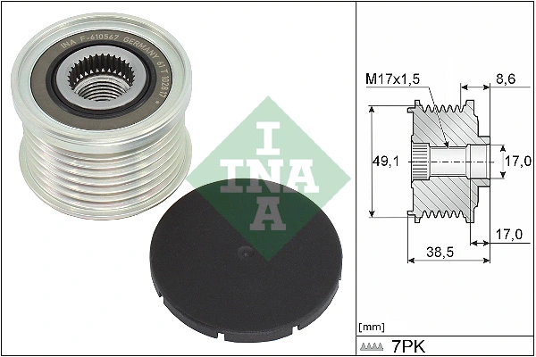 Alternator Freewheel Clutch